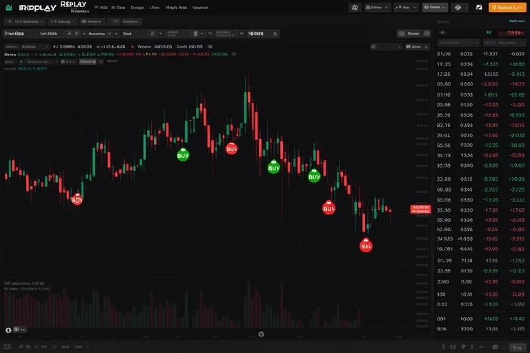 TradePath Academy practice desk replay tool